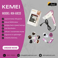 Kemei KM-6833 Salon-Grade Hair Dryer