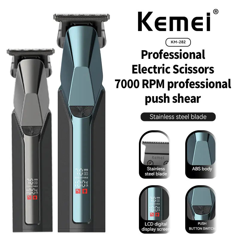 Kemei KM-282 Men’s Cordless Hair & Beard Trimmer