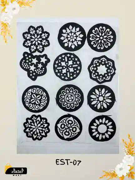 Henna Stencil for Hands – Tikki Designs for Women & Girls
