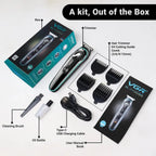 VGR V 075 Professional Beard & Hair Trimmer for Men