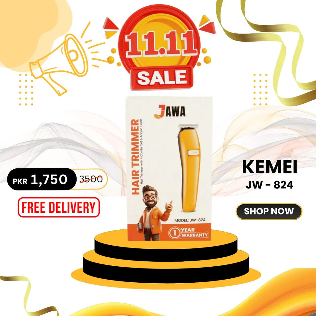 Jawa 824 Trimmer – Zero Gap Cutting Pro Barber Tool for Men