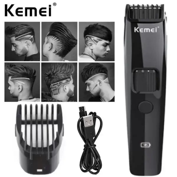 Kemei KM-302 Cordless  Professional Hair Trimmer & Clipper