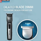 Dingling RF-627 Electric Hair Clipper | USB Rechargeable Trimme