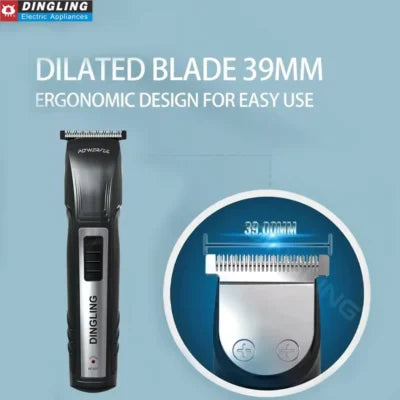 Dingling RF-627 Electric Hair Clipper | USB Rechargeable Trimme