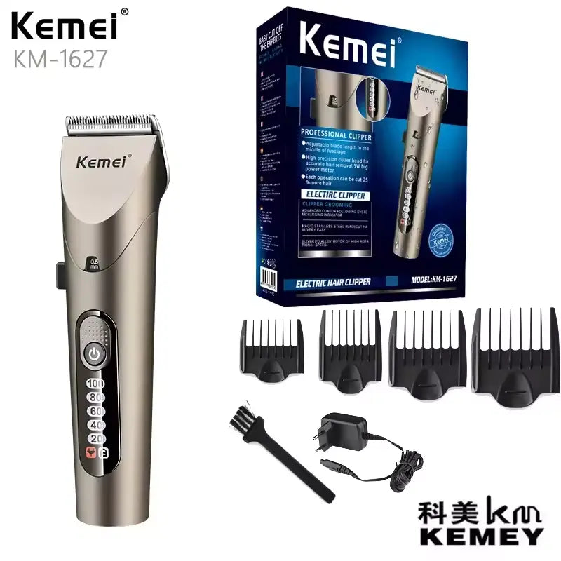 Kemei KM-1627  Beard & Hair Trimmer for Home & Salon