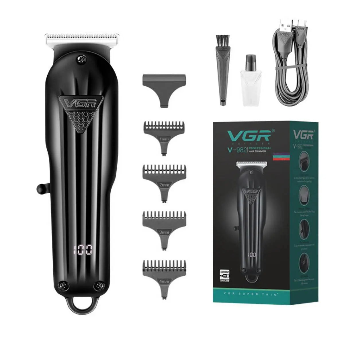 VGR V-982 Professional Electric Hair Clipper