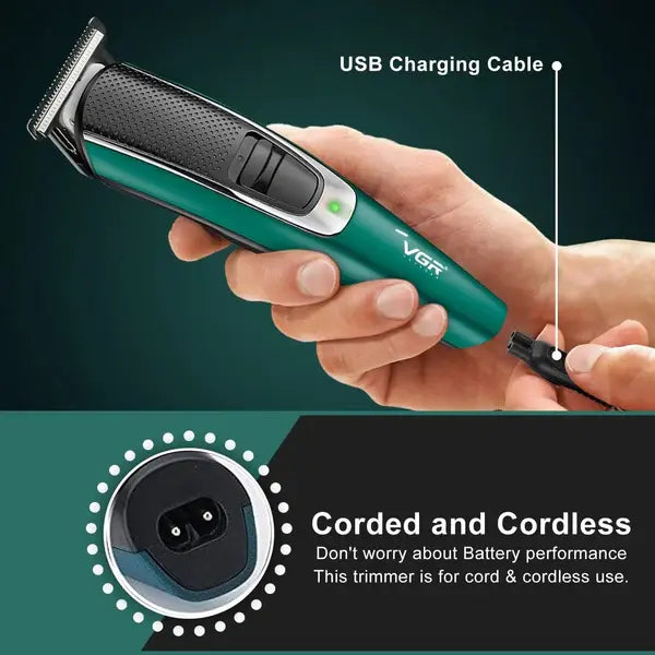 VGR V  176 Hair Trimmer  – Cordless Grooming Machine