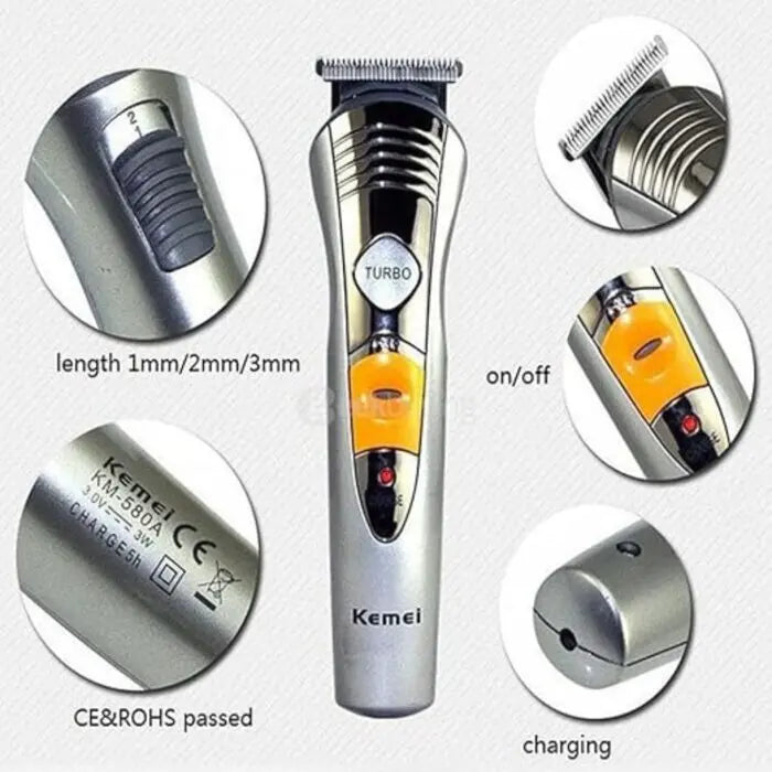 Kemei KM-570 7-in-1 Grooming Kit for Men