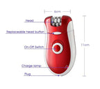 Kemei KM-3068 3-in-1 Ladies Epilator-Shaver Kit