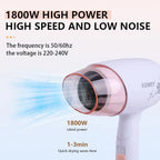 Kemei KM-3365 Hair Dryer with Three Heat Settings