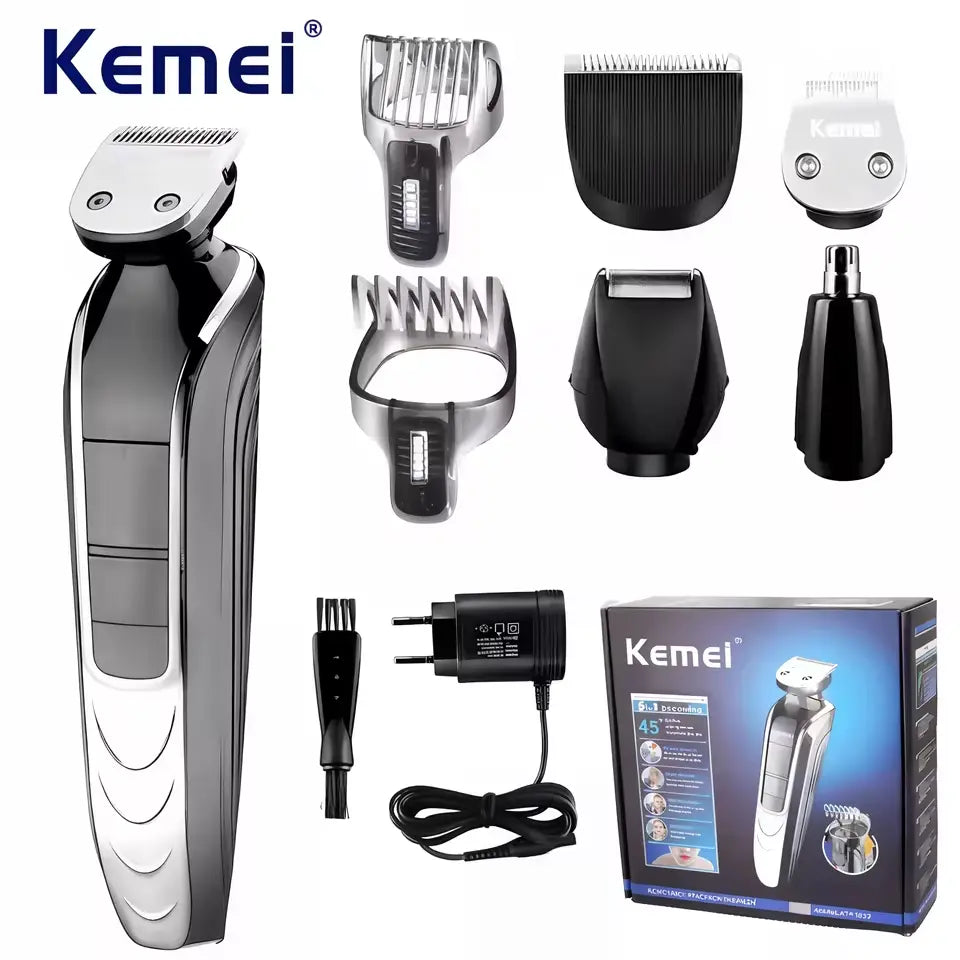 Kemei KM-1832 5-in-1 Full Care Grooming Kit for Men