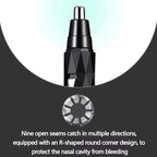 Kemei KM-6673 Gentle Nose Hair Clipper & Facial Shaver