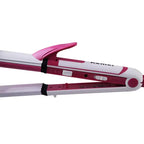 Kemei KM-1291 3-in-1 Hair Straightener, Curler & Crimper