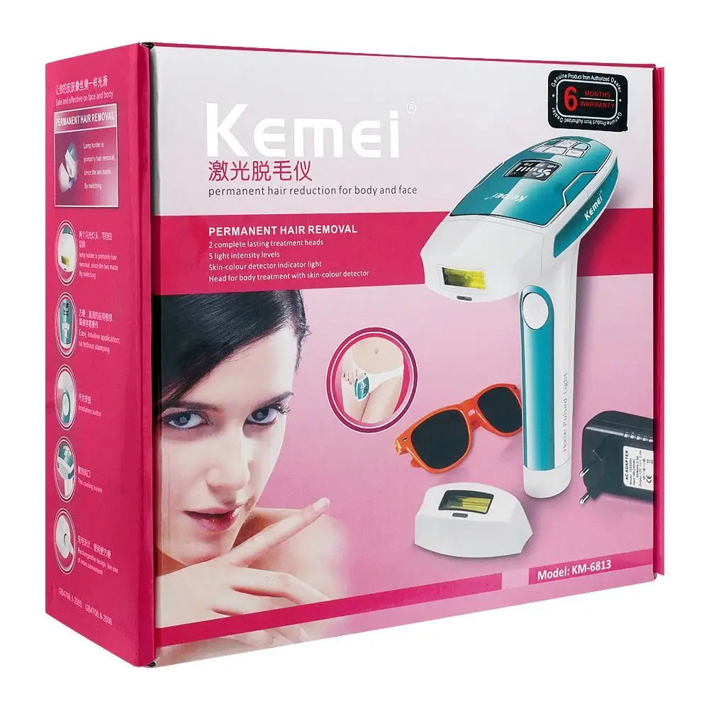 Kemei KM-6813 Permanent Laser IPL Hair Removal Machine