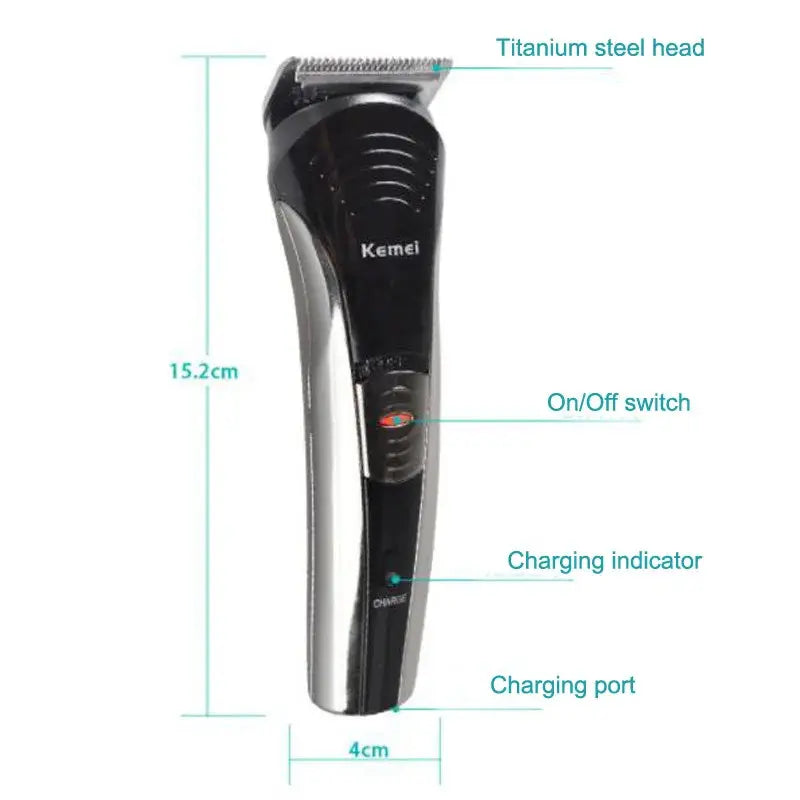 Kemei KM-590A 7-in-1 – Hair Clipper & Beard Trimmer Set