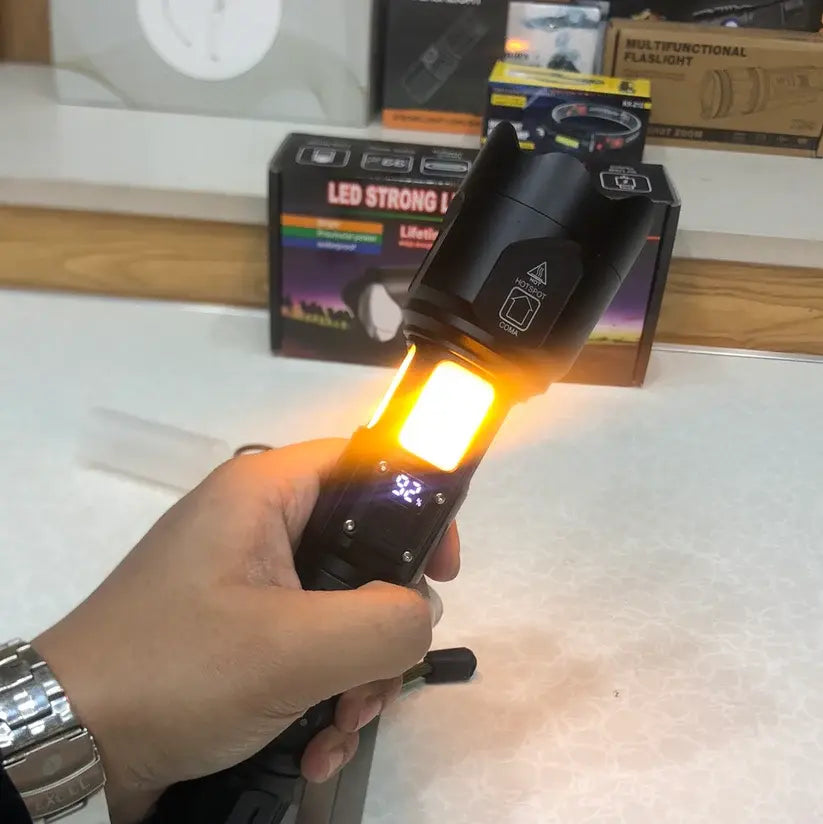 BL-2305 LED Strong Flashlight – Powerful, Zoomable