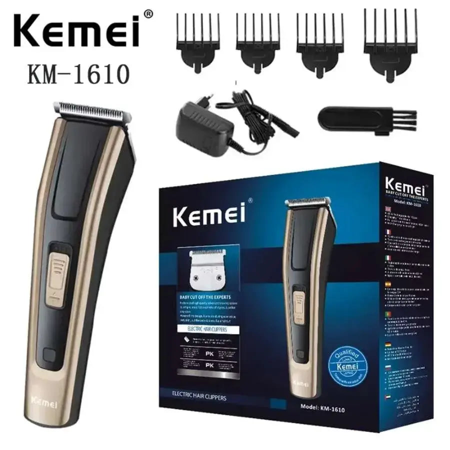 Kemei KM-1610 Rechargeable Hair Clipper for Men