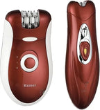 Kemei KM-3068 3-in-1 Ladies Epilator-Shaver Kit
