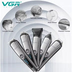 VGR V-105 5 in 1 Multi-Functional Grooming Kit for Men
