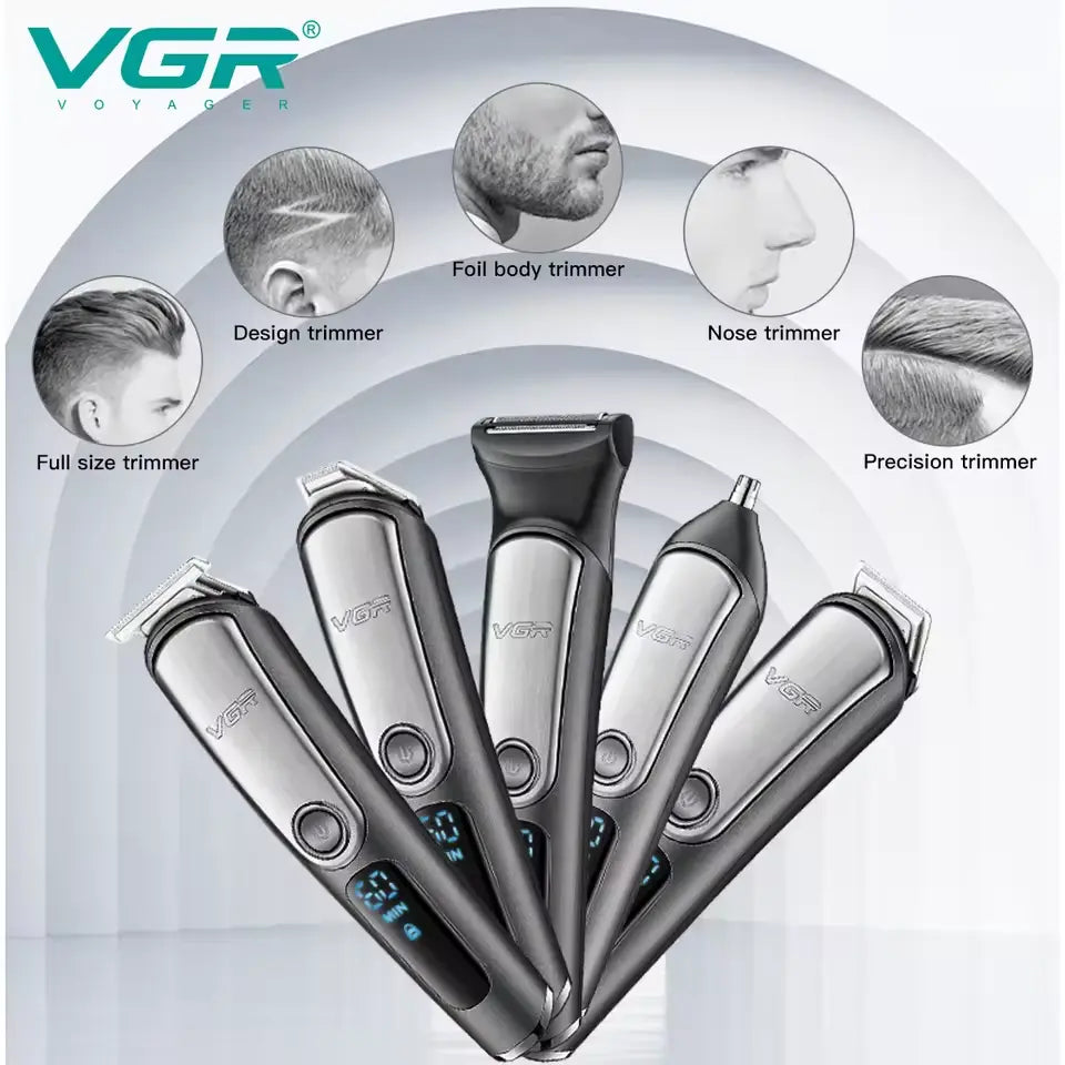 VGR V-105 5 in 1 Multi-Functional Grooming Kit for Men