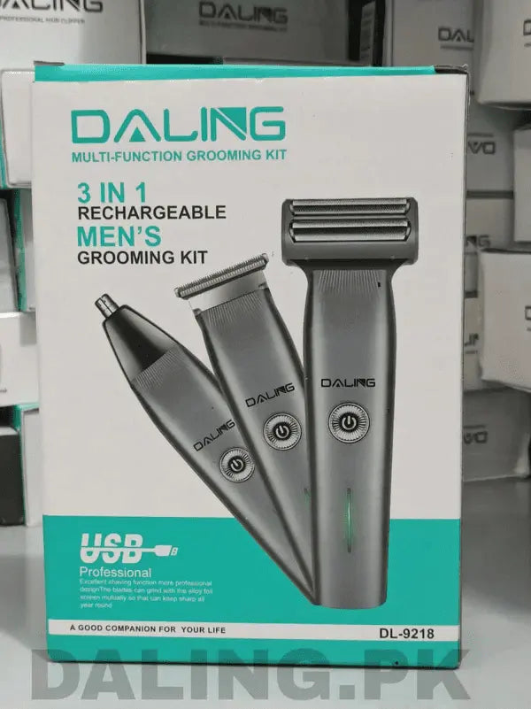Daling DL-9218 3-in-1 Multifunction Grooming Kit