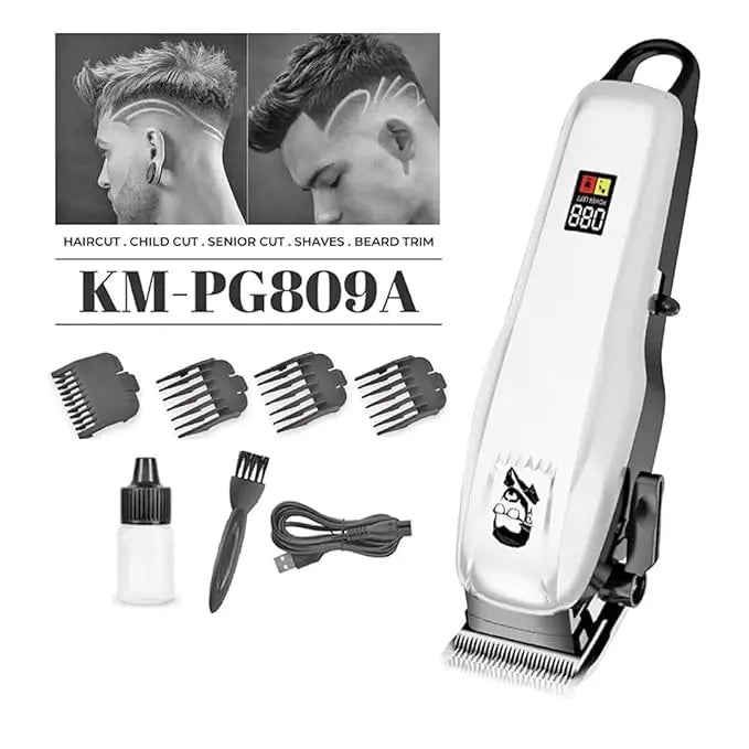 Kemei KM-PG809A Professional Hair Clipper & Trimmer for Men