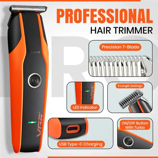 VGR V‑999 Professional Hair & Beard Trimmer for Men
