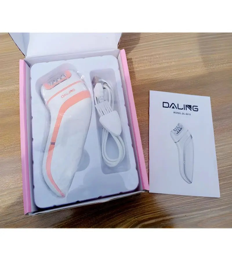 Daling DL-6015 Electric Rechargeable Epilator for Women