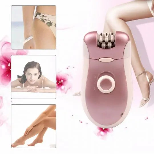 Kemei KM-2068 2-in-1 Shaver & Epilator | Versatile Hair Removal for Smooth Skin