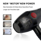 Chaoba 2800 Hair Dryer - 3 Heat & 2 Speed Settings