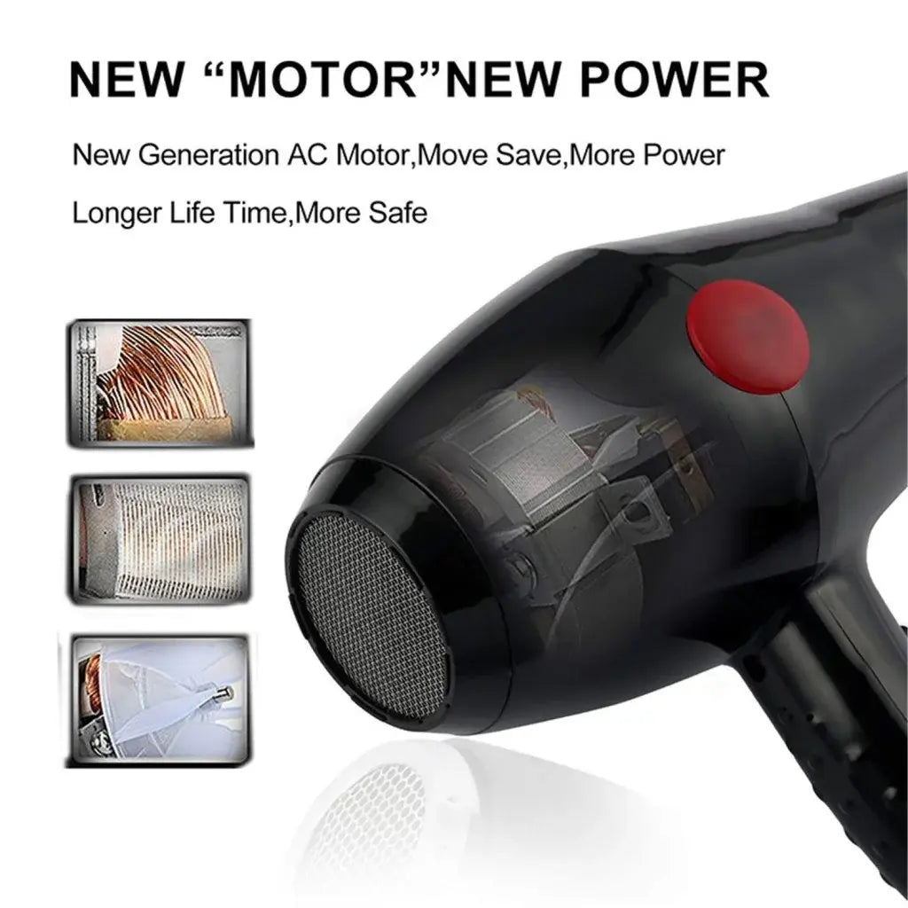 Chaoba 2800 Hair Dryer - 3 Heat & 2 Speed Settings