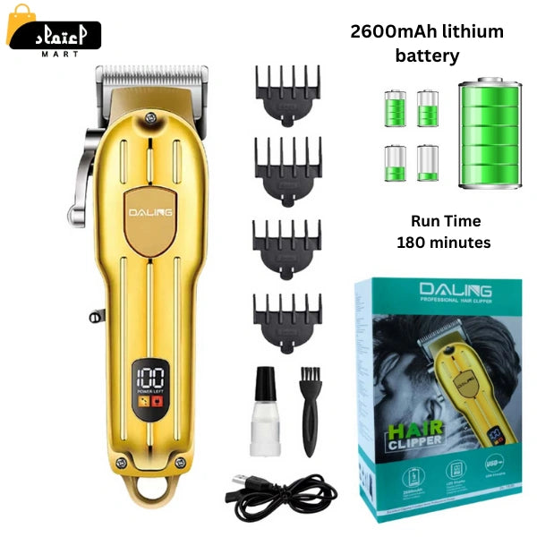Daling DL-1538 Professional Cordless Hair Trimmer