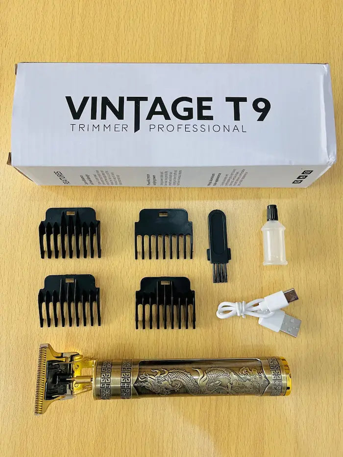 Vintage Metal Body T9 Trimmer For Men with free Home Delivery