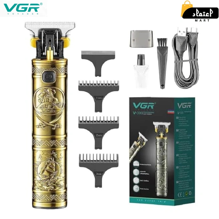 VGR V-096 Professional Hair Trimmer: T9 Turbo Power