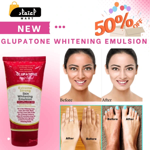 Glupatone Extreme Strong Whitening Emulsion Ultra Plus Cream