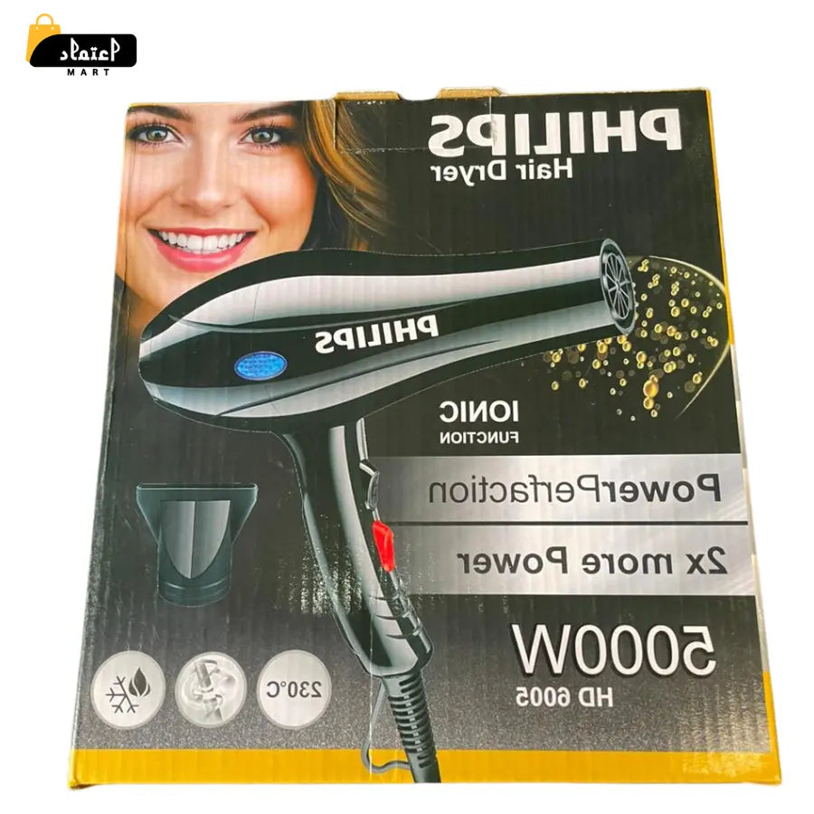 Philips HD 6005 Hair Dryer – Lightweight, Ionic, Quick Drying