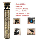 Kemei KM-700D Professional Hair Clipper & Trimmer for Men