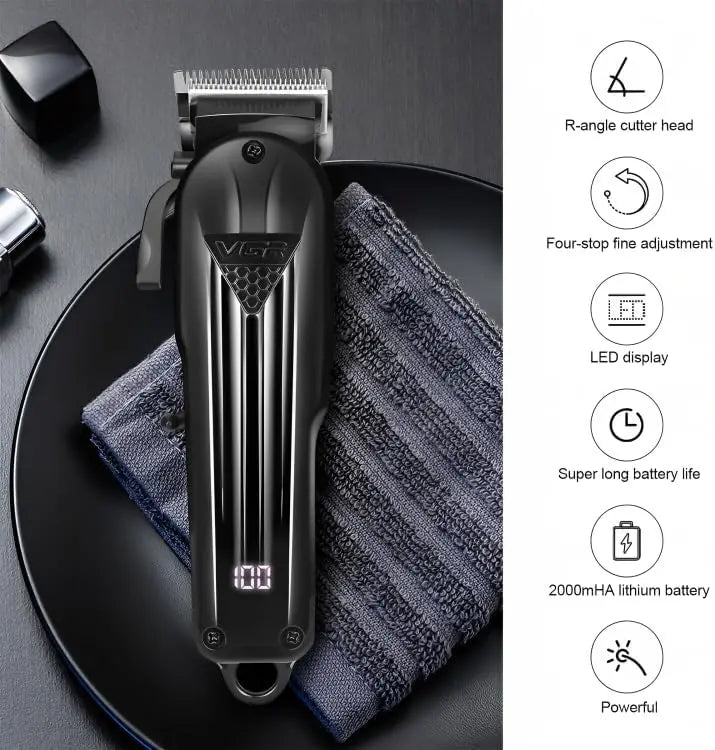 GR V-282 Adjustable Hair Cutting Machine for Barber Use