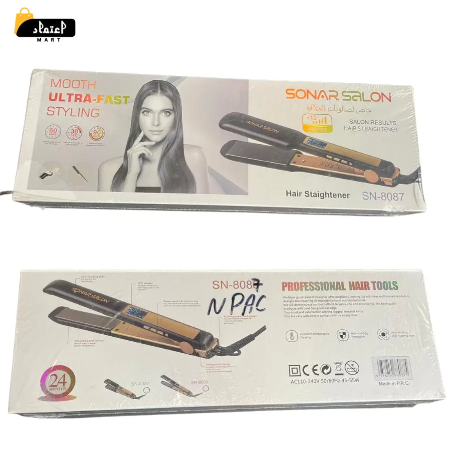 Sonar Salon 8087 Professional Hair Straightener