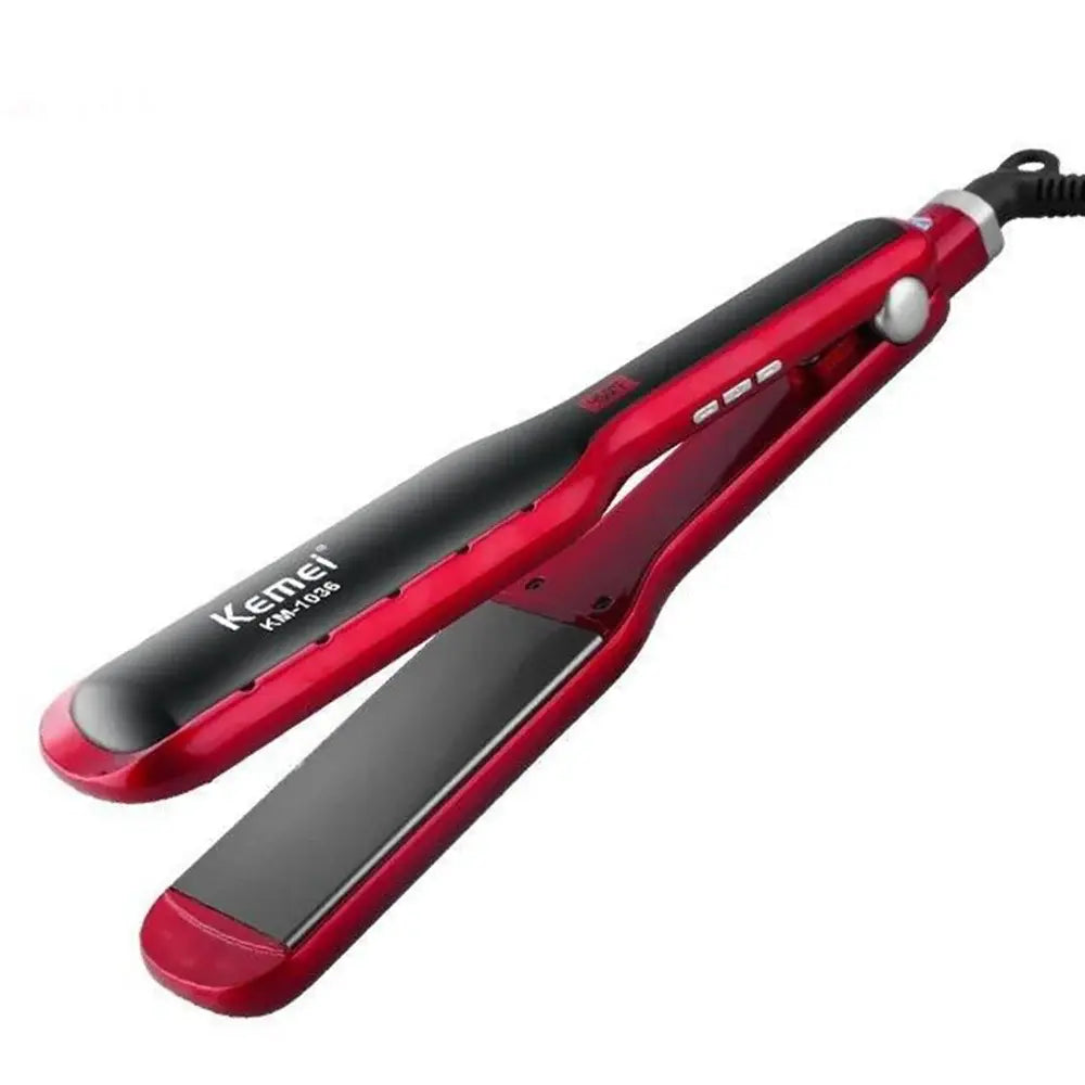 Kemei KM-1036 Hair Straightener & Crimper