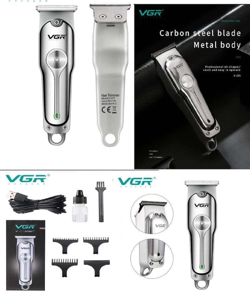 VGR V-071 Cordless Hair Trimmer for Men