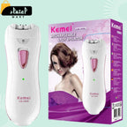 Kemei KM-290R Rechargeable Epilator for Women – Cordless Hair Removal