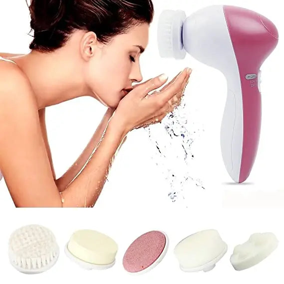 Kemei AE-8782 5 in 1 Electric Face & Body Massager