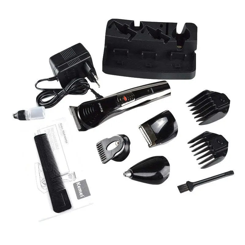 Kemei KM-590A 7-in-1 – Hair Clipper & Beard Trimmer Set