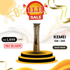 KM-245 Professional Hair Trimmer for Precise Grooming