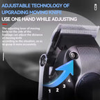Kemei KM-1551 Beard & Hair Trimmer Clipper for Men
