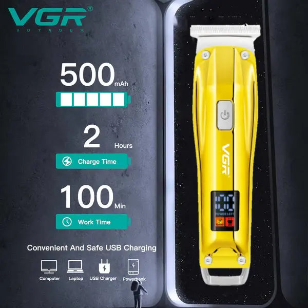 VGR-956 Hair Trimmer for Men: Powerfull Grooming Solution
