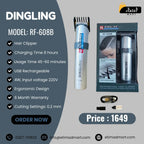 Dingling 608B USB Type C Hair Trimmer & Beard Clipper for Men