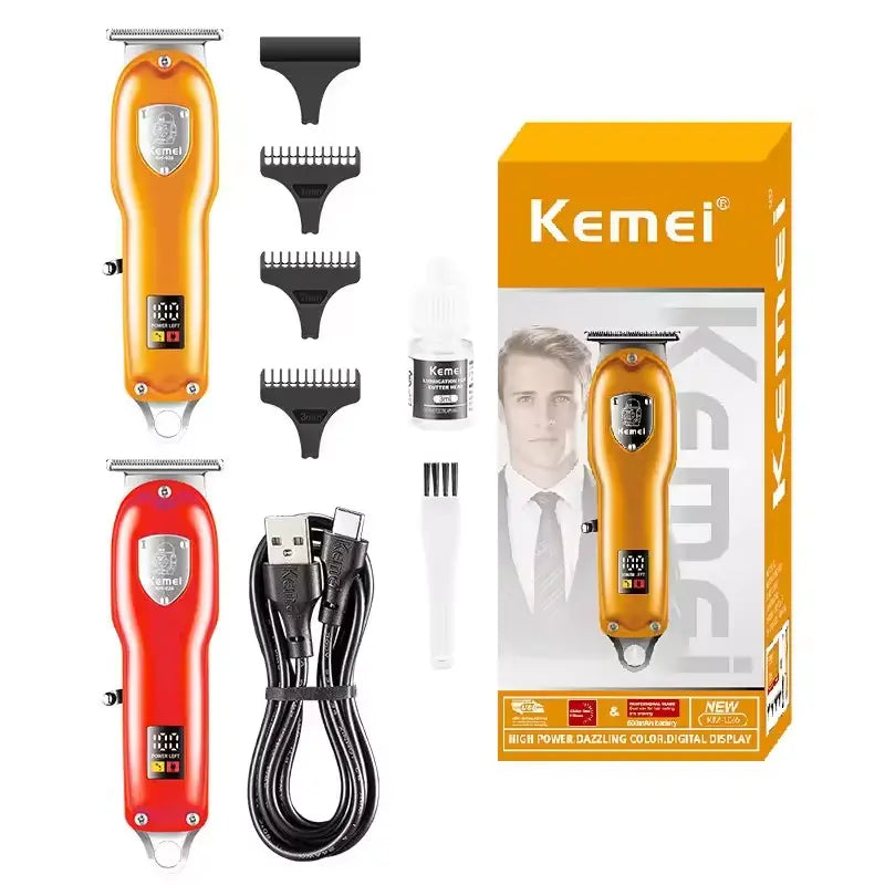 Kemei KM‑026 Men’s Electric Trimmer & Clippers