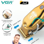 VGR V-650 Rechargeable Hair Clipper for Men
